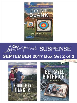 cover image of Harlequin Love Inspired Suspense September 2017--Box Set 2 of 2